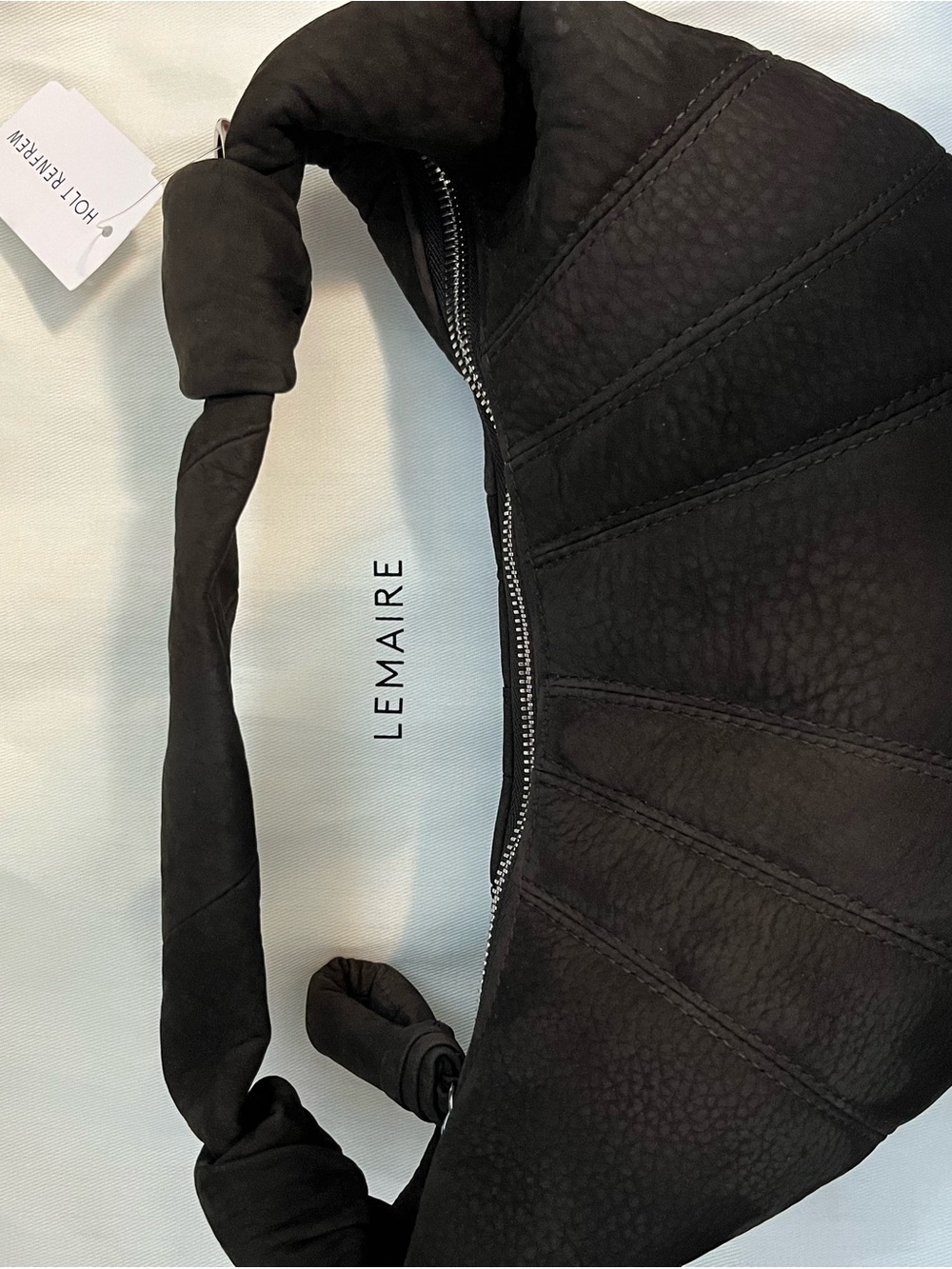 Lemaire mini croissant shoulder bag